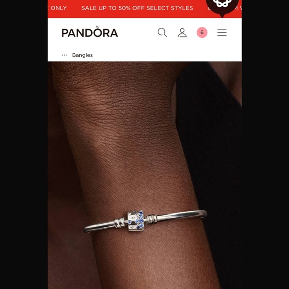 PandoraStudded Clasp & Chain Bracelet
Product number: 593681C00-17
Size: 6.7 In - Picture 2 of 4